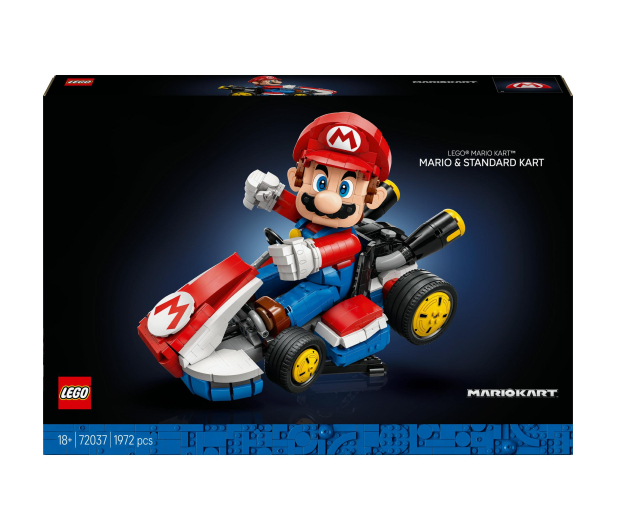 LEGO Super Mario 72037 Mario Kart: Mario i Standard Kart - 1331674 - zdjęcie
